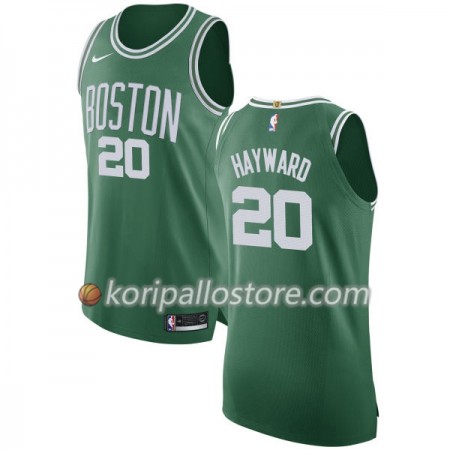 Boston Celtics Gordon Hayward 20 Nike 2017-18 Vihreä Miesten Pelipaidat Swingman 